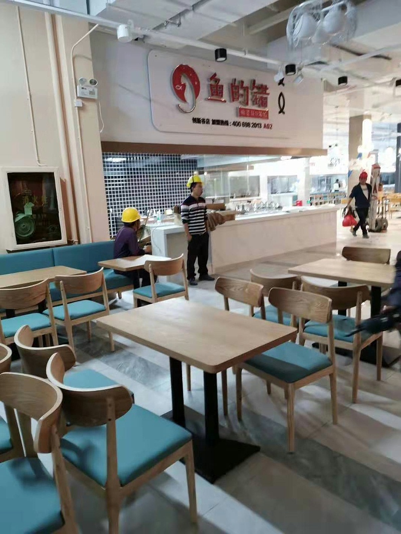 连锁店快餐厅桌椅