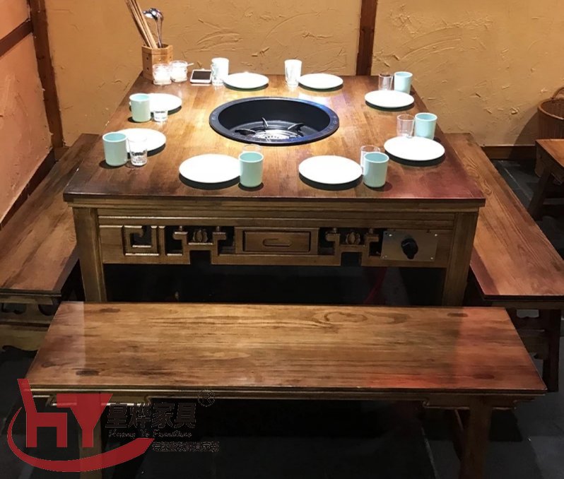 火锅桌椅
