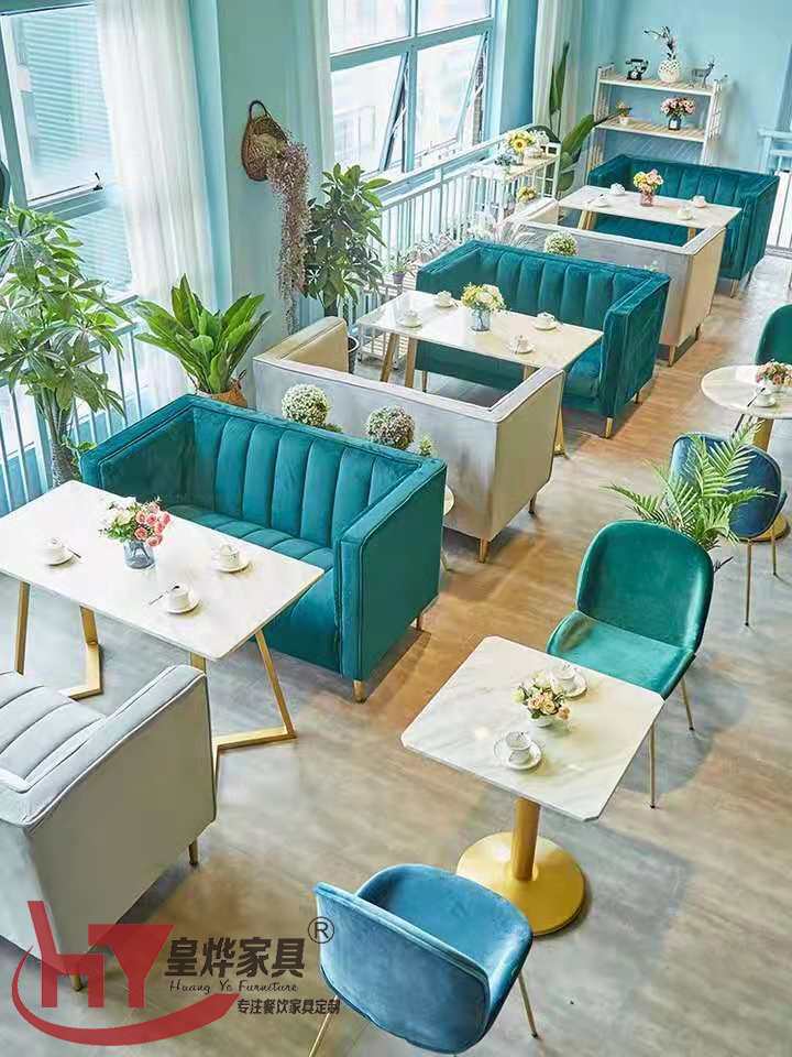 大理石西餐厅桌椅