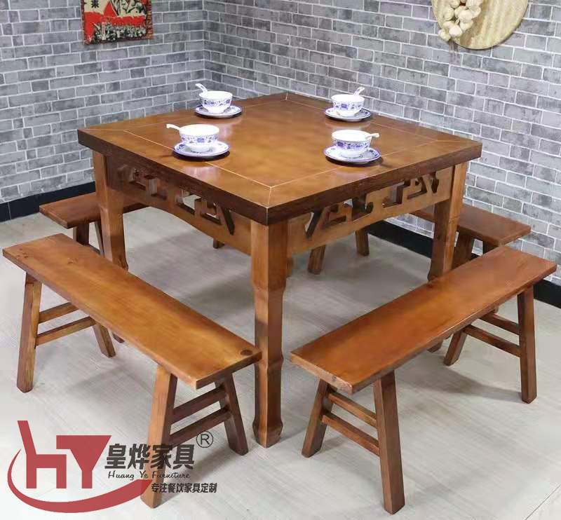 中式餐厅桌椅