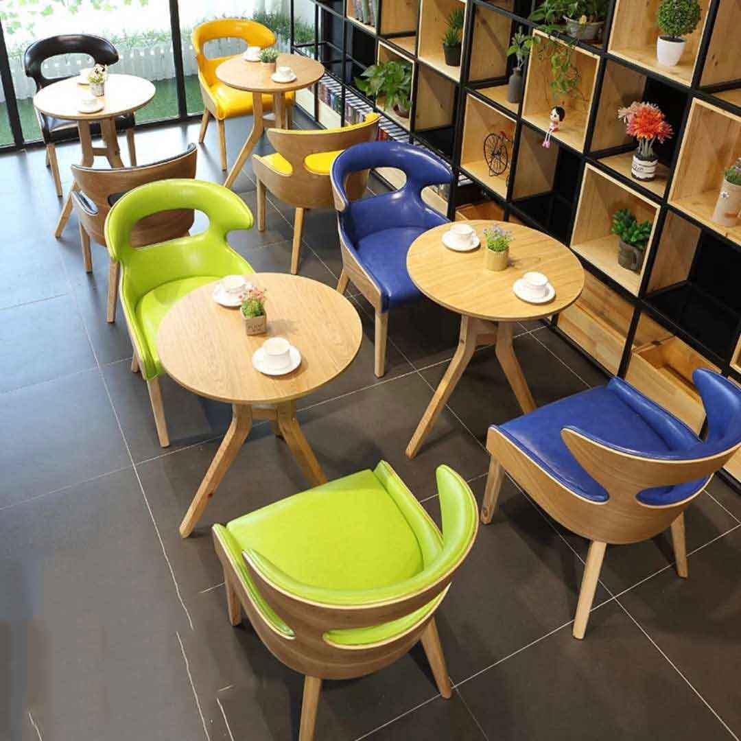 奶茶店桌椅组合