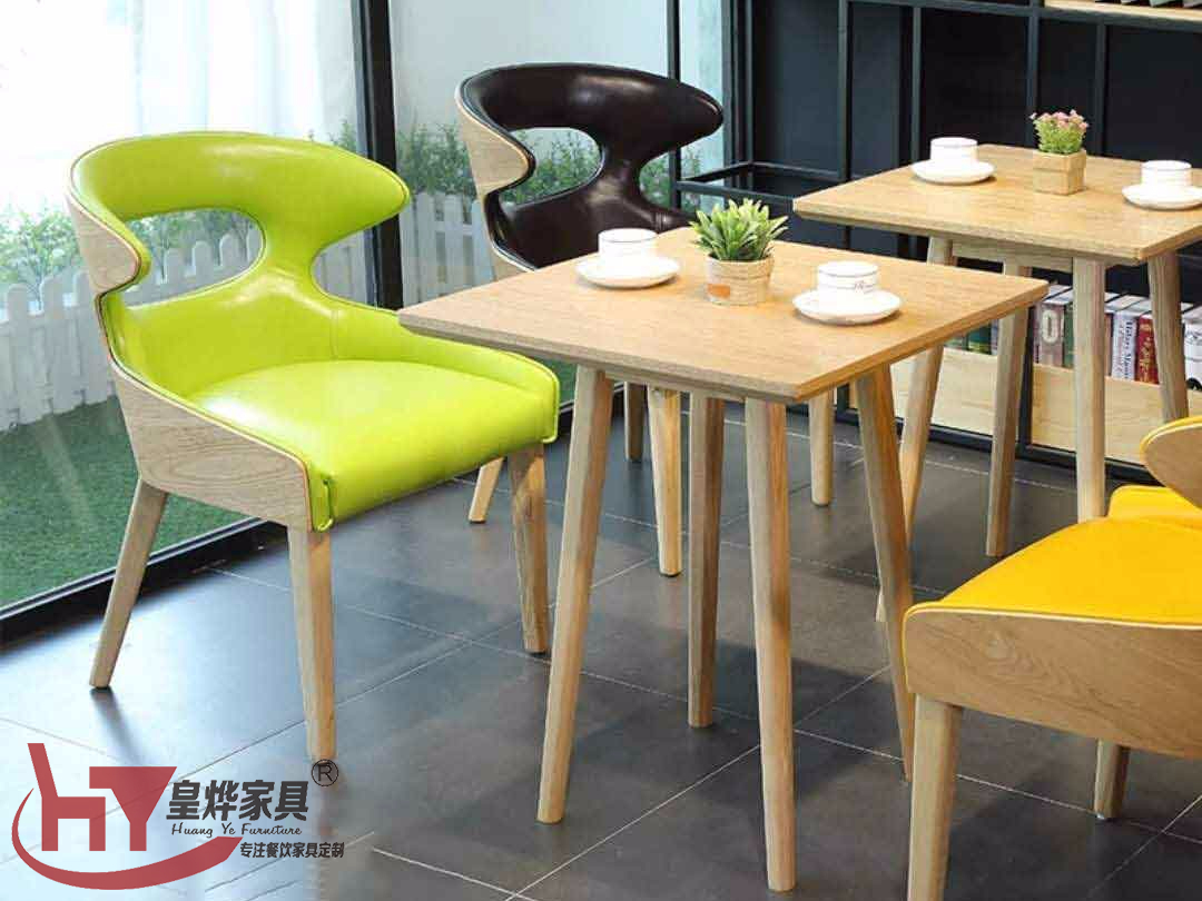 咖啡厅奶茶店桌椅组合,甜品店冷饮店,西餐厅休闲餐桌椅
