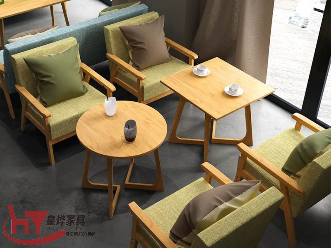 甜品奶茶店西餐厅,咖啡厅双人卡座沙发,清吧餐桌椅组合