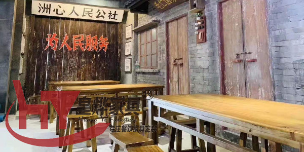 时尚餐厅桌椅订做