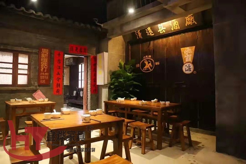 时尚餐厅桌椅订做