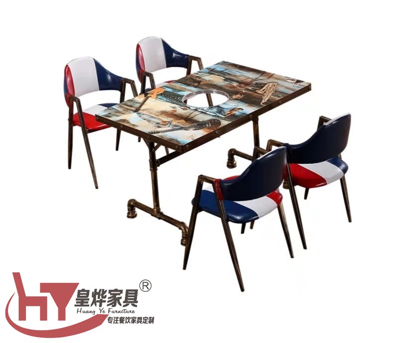 火锅桌椅定做
