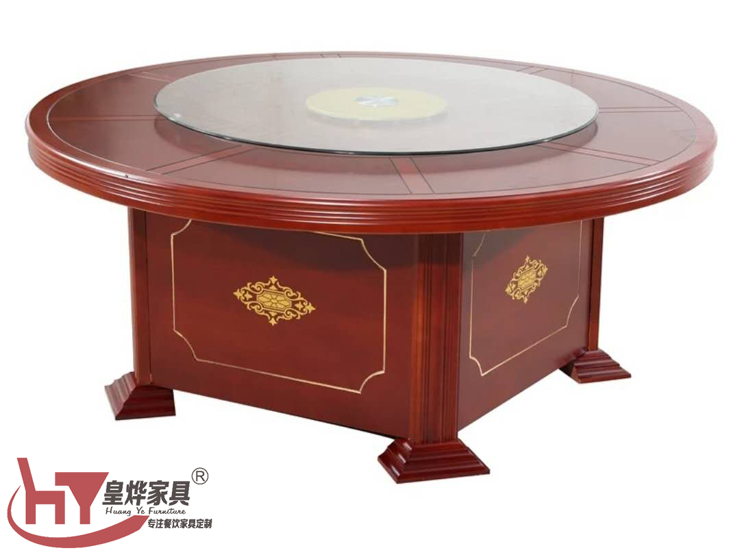 饭店圆桌椅组合