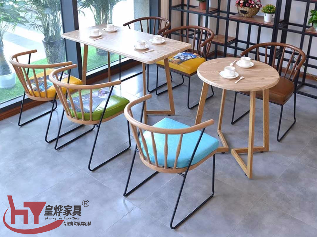 主题餐厅餐桌椅组合