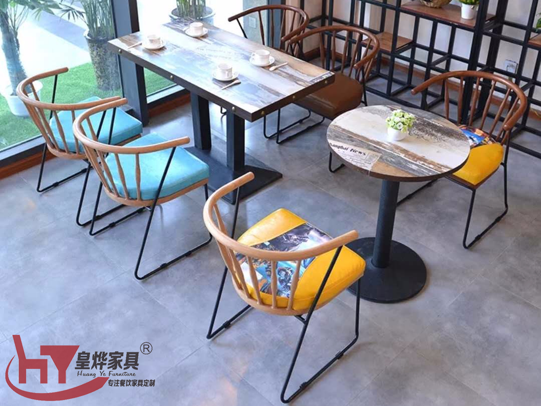 主题餐厅餐桌椅组合